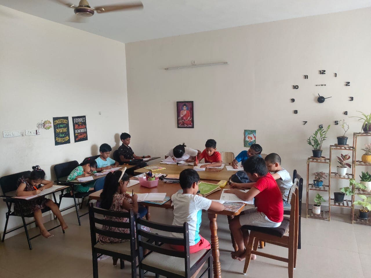 Online Tamil class in session